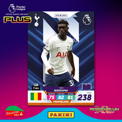 Panini Premier League Adrenalyn XL PLUS 2023 2022/23 Base Cards #190 - #369