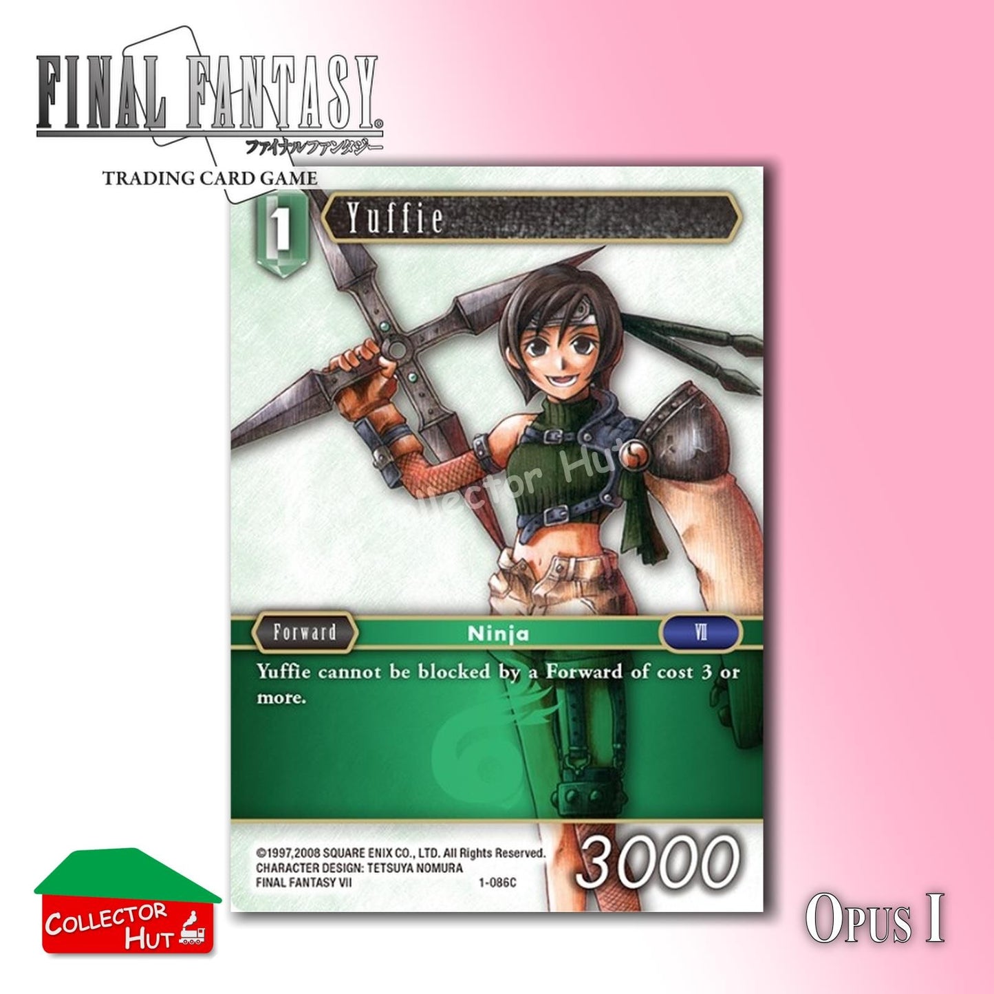 Final Fantasy Trading Card Game OPUS I Singles You Choose