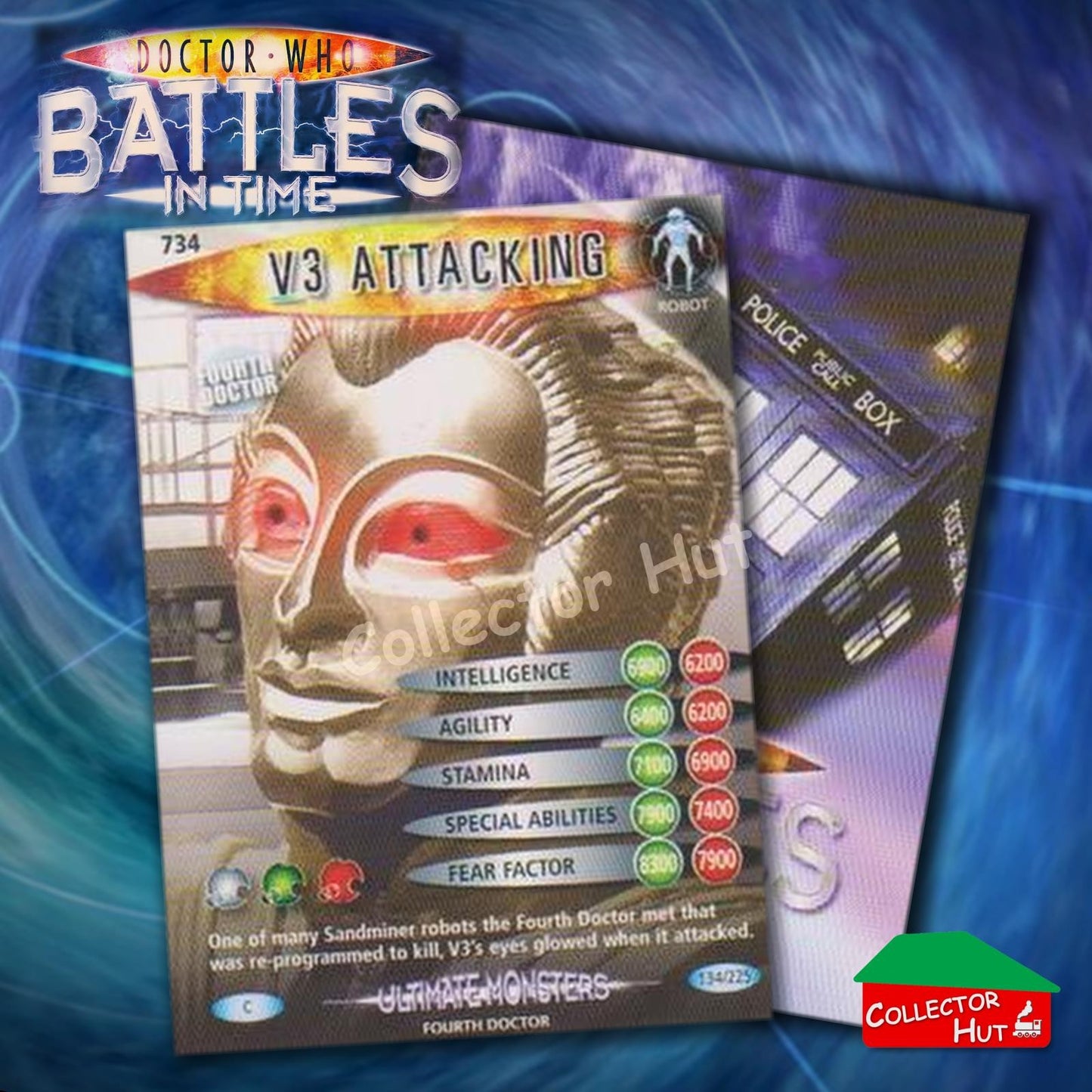 DOCTOR WHO Battles in Time #601-825 ULTIMATE MONSTERS RARE & COMMON Cards