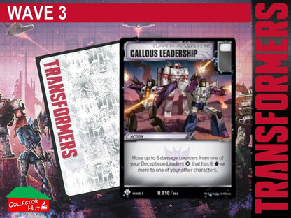 Transformers TCG RARE BATTLE Trading Cards All Waves