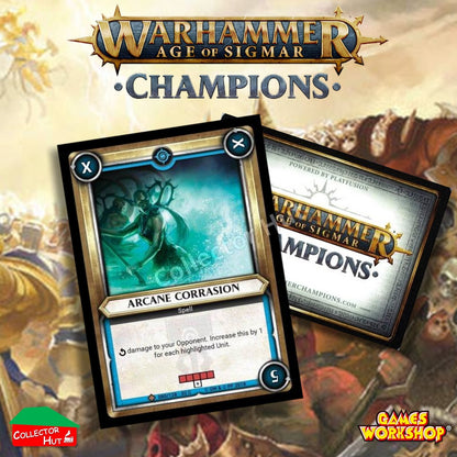Warhammer Age of Sigmar: Champions Wave 2 ONSLAUGHT FOIL Cards CHOOSE SINGLES