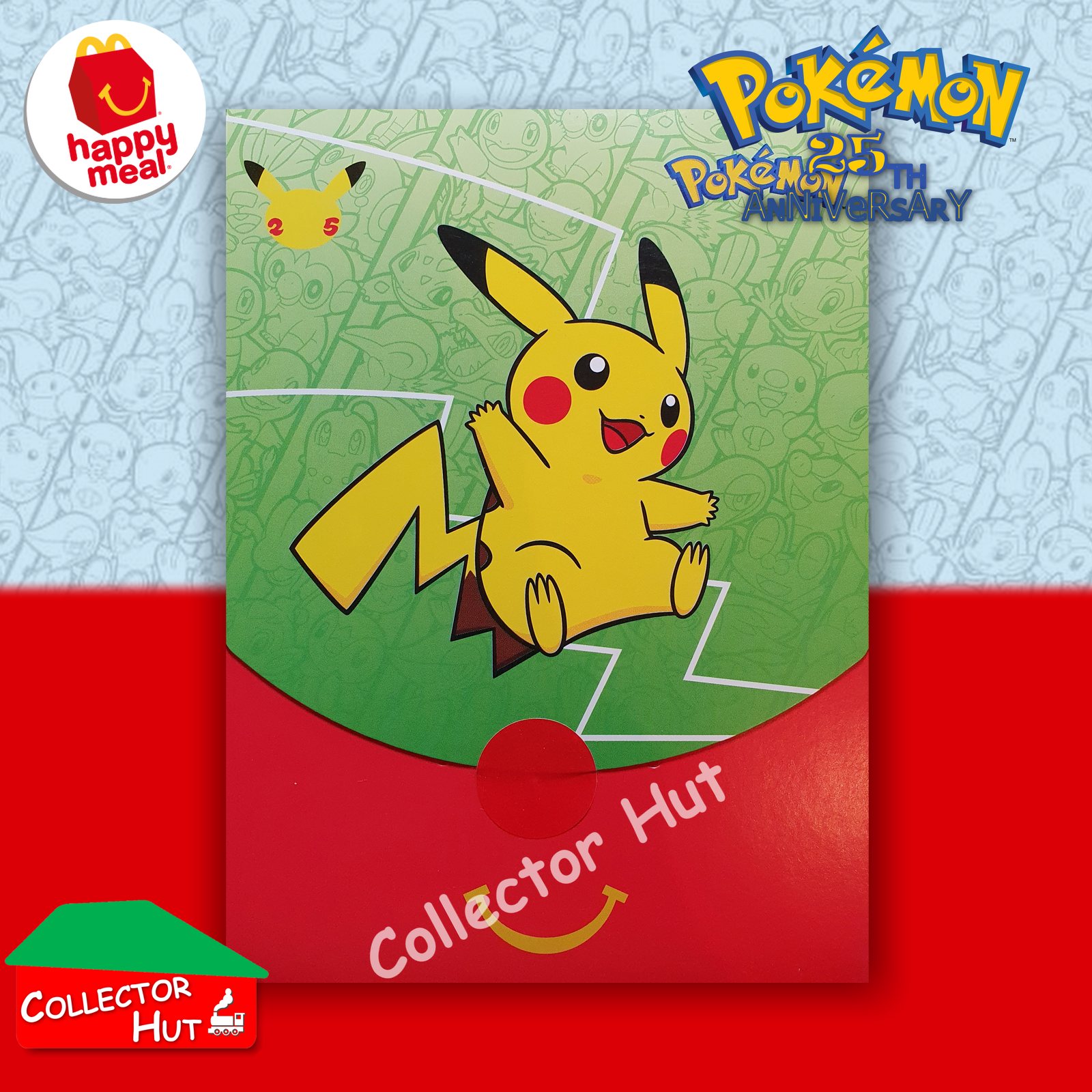 McDonald's Happy Meal 2021 Pokémon 25th Anniversary Trading Cards You Choose