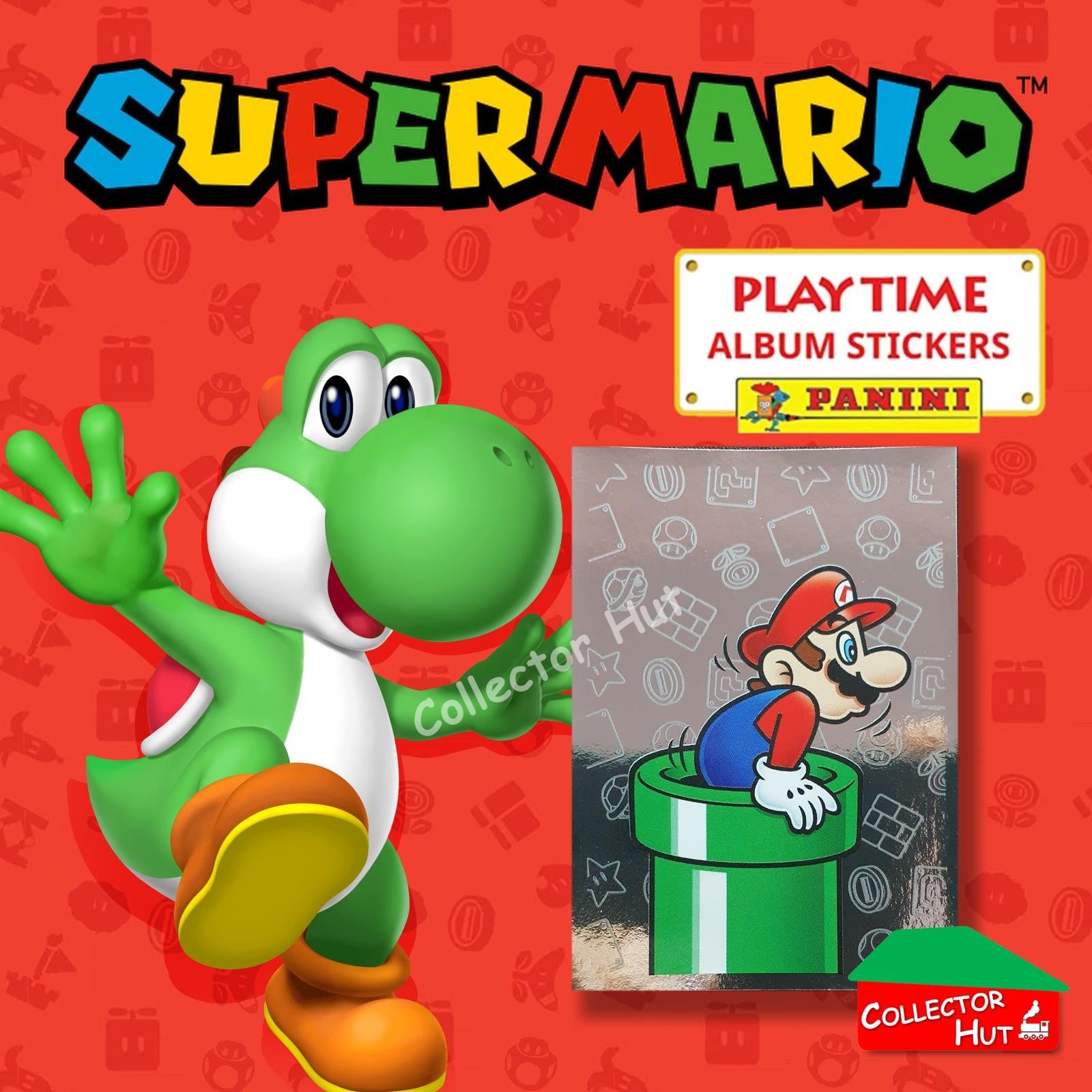 Panini Super Mario Playtime Sticker Collection Singles