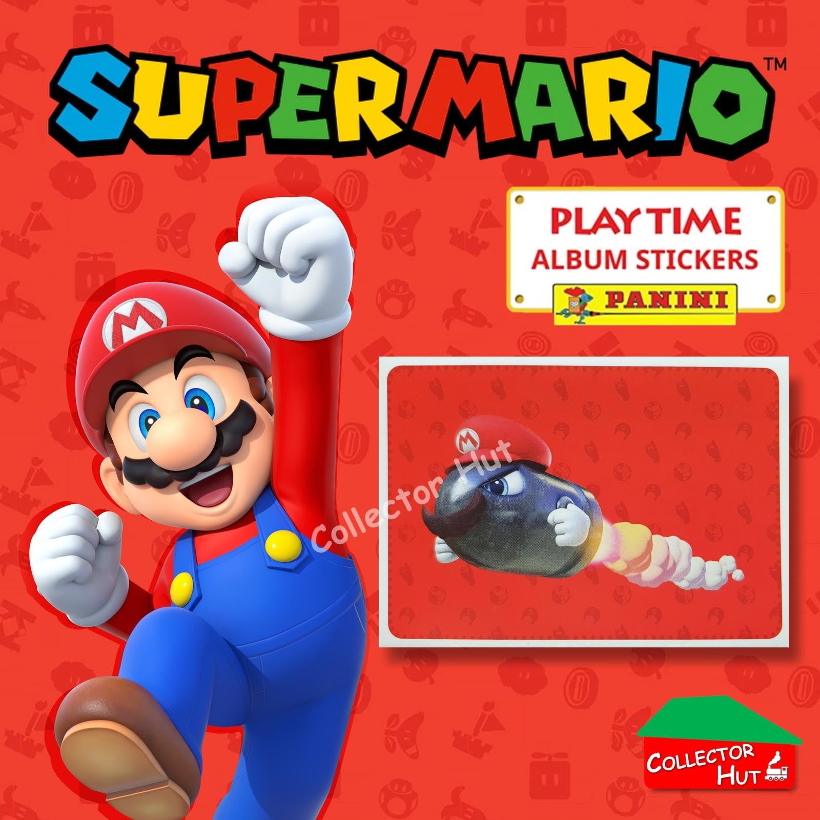 Panini Super Mario Playtime Sticker Collection Singles
