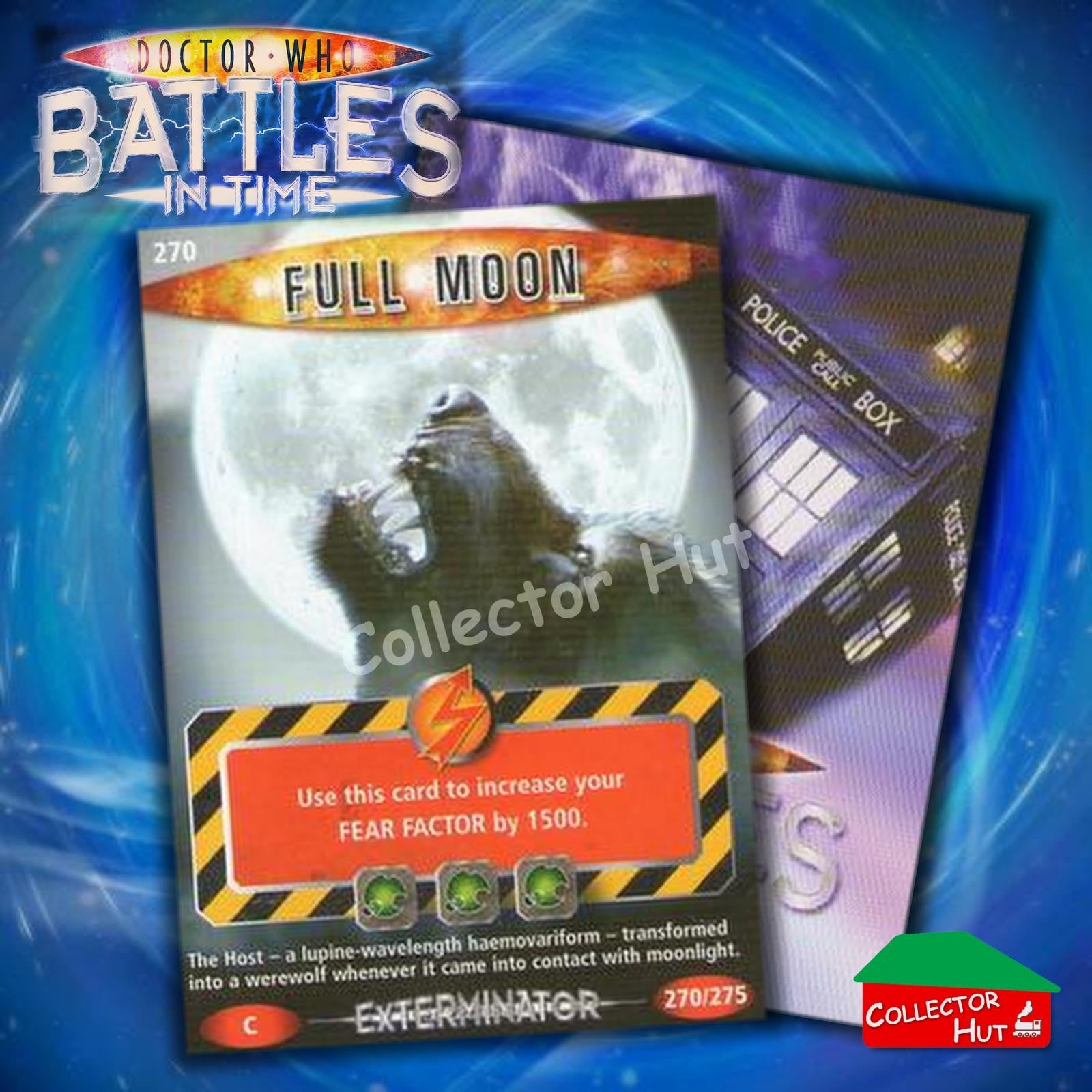 DOCTOR WHO Battles in Time #140-275 EXTERMINATOR RARE & COMMON Cards YOU CHOOSE