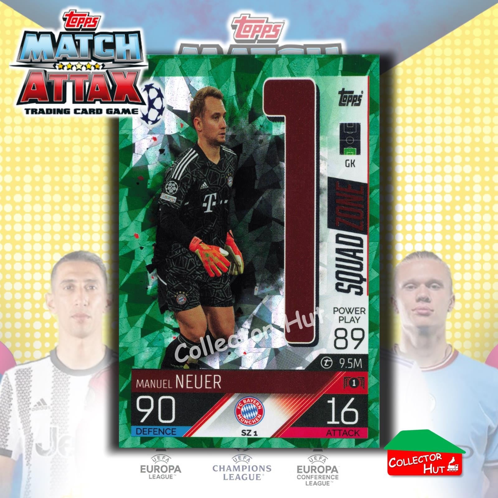 Topps Match Attax Extra 2022/23 Parallel CRYSTAL & EMERALD Cards YOU CHOOSE
