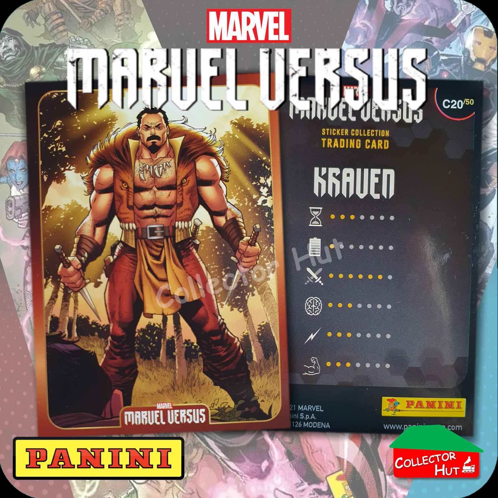 Panini Marvel Versus 2022 Series Trading Cards 1-50 NEW FRESH You Choose