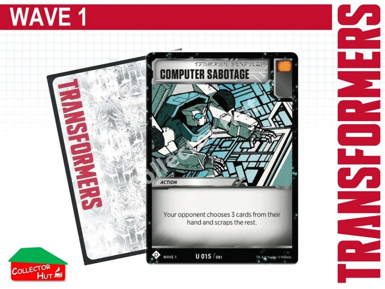 Transformers TCG Wave 1 BATTLE Cards Common/Uncommon