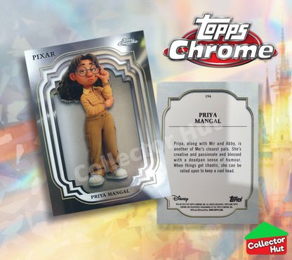 Disney Topps Chrome 2024 Base Cards 1-200 Pick Singles to Complete Your Set