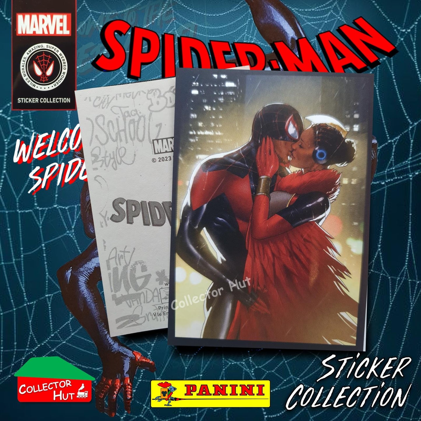 Panini Spider-Man Spider-Verse 2023 Collection Sticker Singles #1-163 & F1-30