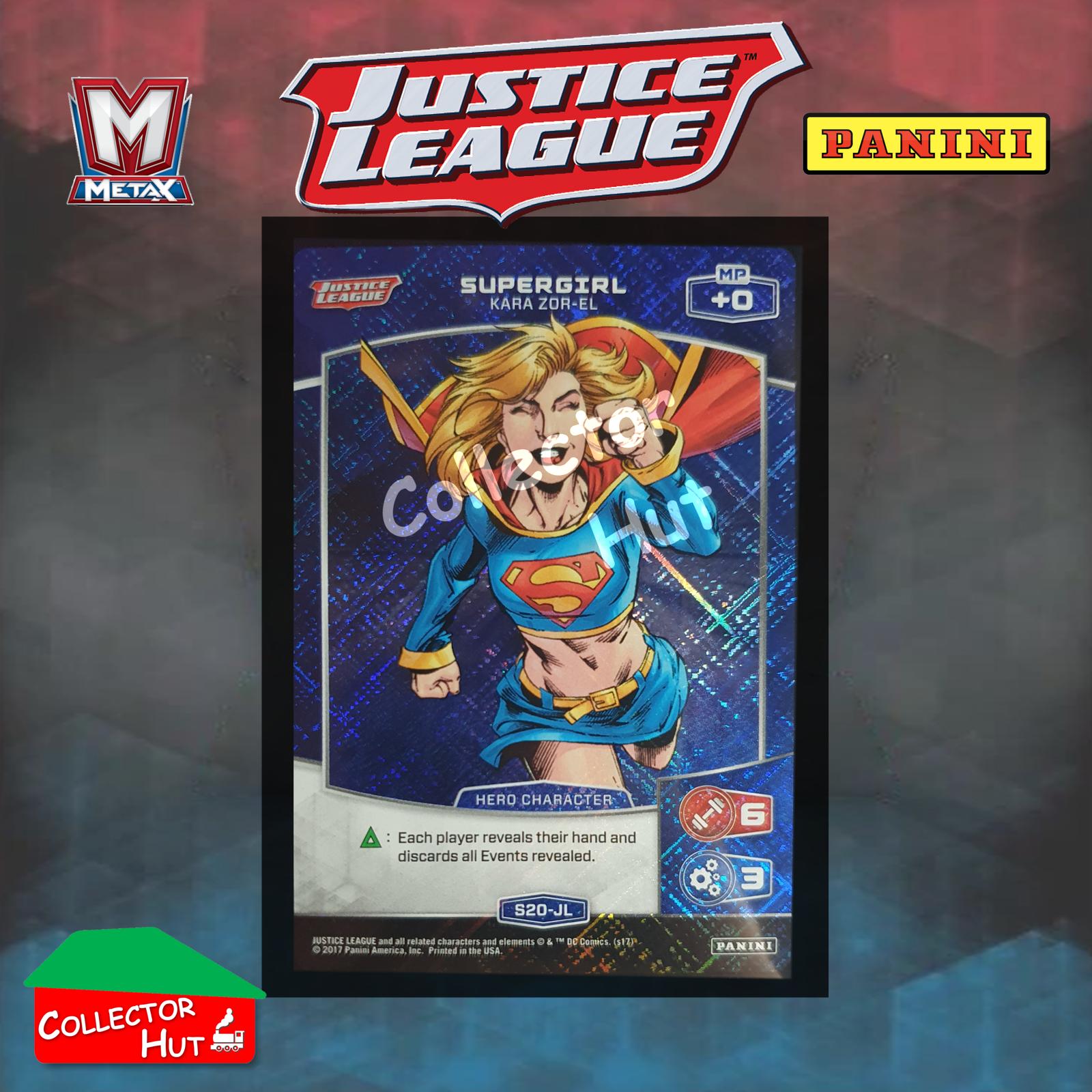 Panini MetaX DC Justice League Foil Cards S1-S72 Choose Your Card