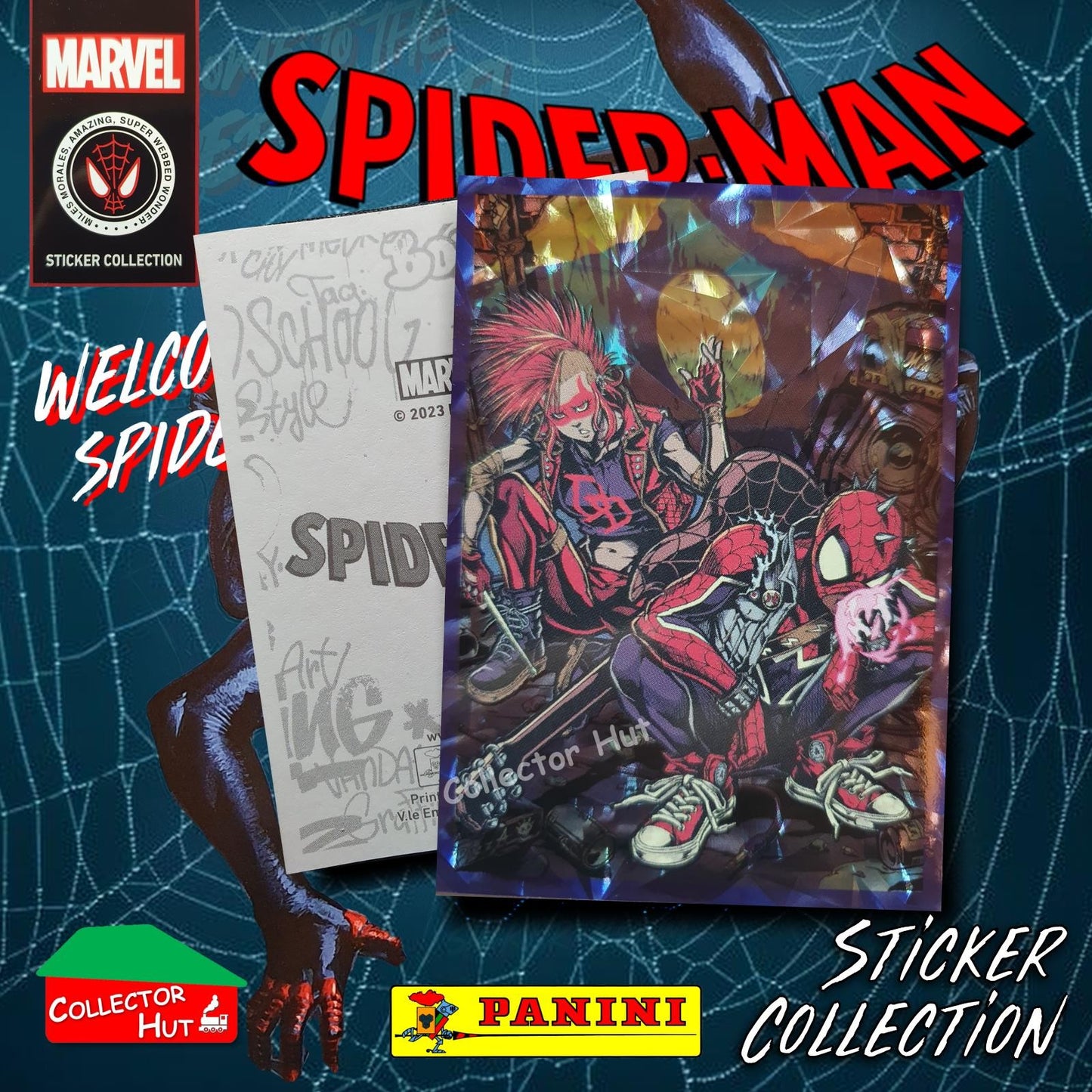 Panini Spider-Man Spider-Verse 2023 Collection Sticker Singles #1-163 & F1-30