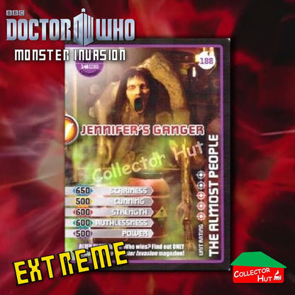 DOCTOR WHO Monster Invasion EXTREME Cards 166-344 New Fresh & Sleeved YOU CHOOSE