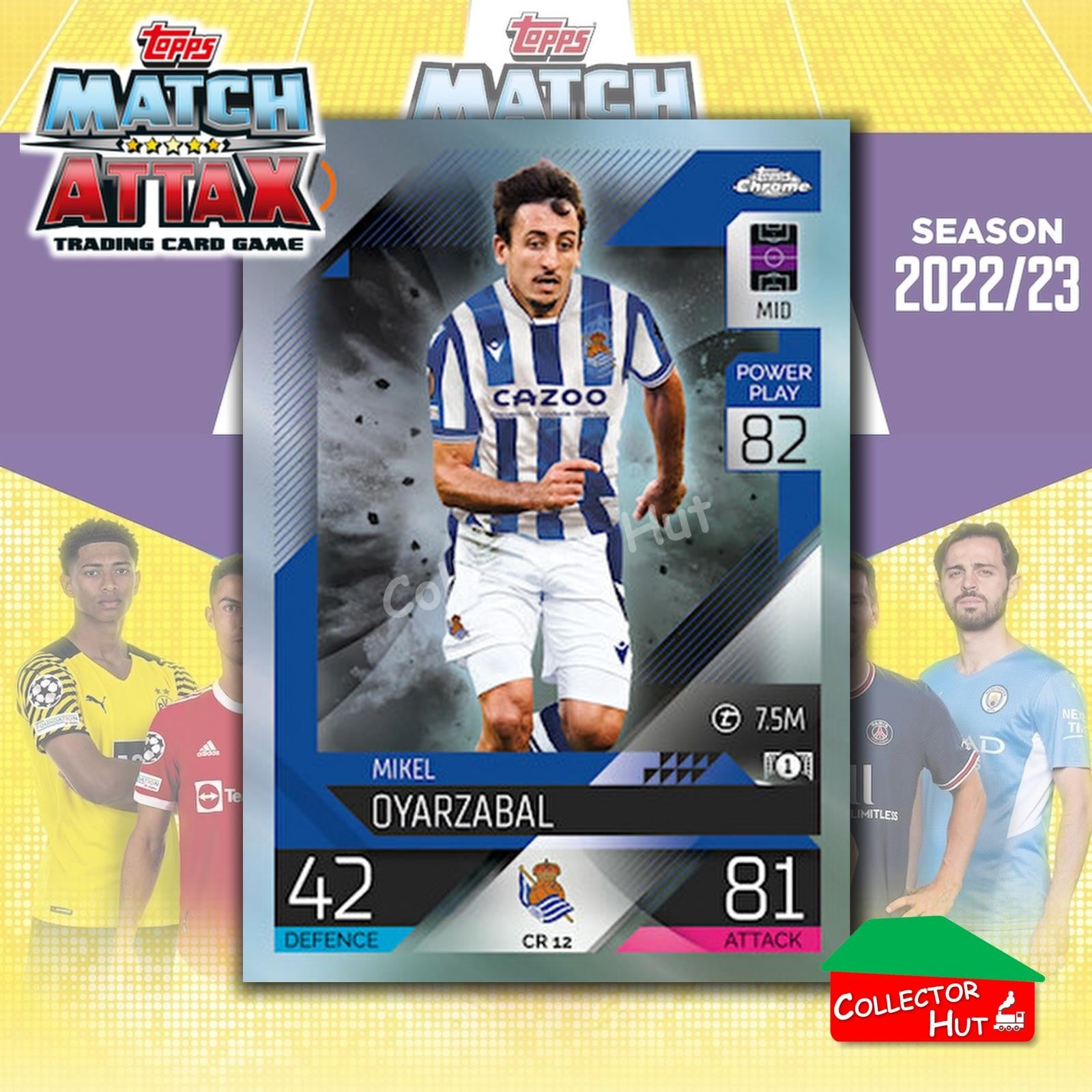 Topps Match Attax EuropA Champions League 2022/23 FOIL LEGEND LIMITED CARDS