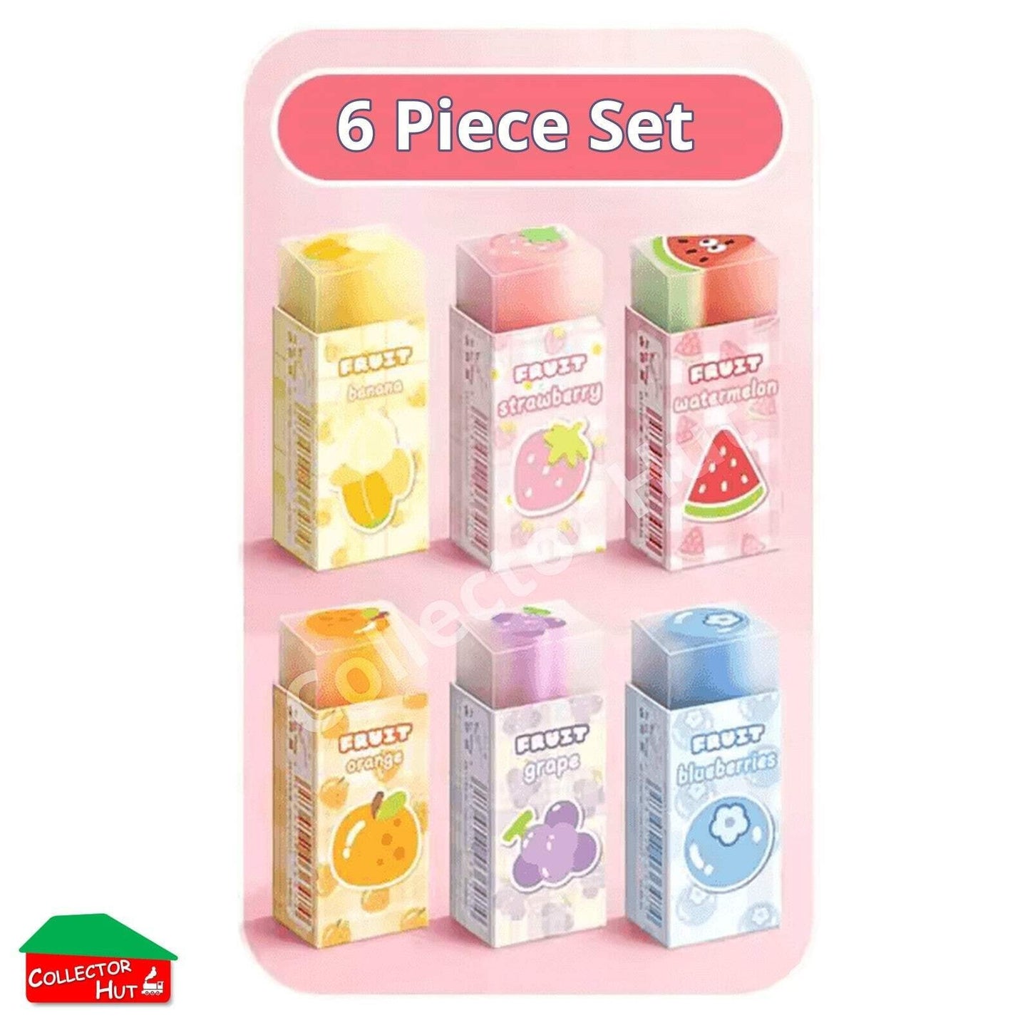 Novelty Sandwich Erasers 3pcs 5pcs 6pcs School Gift Party Bag Stocking Fillers