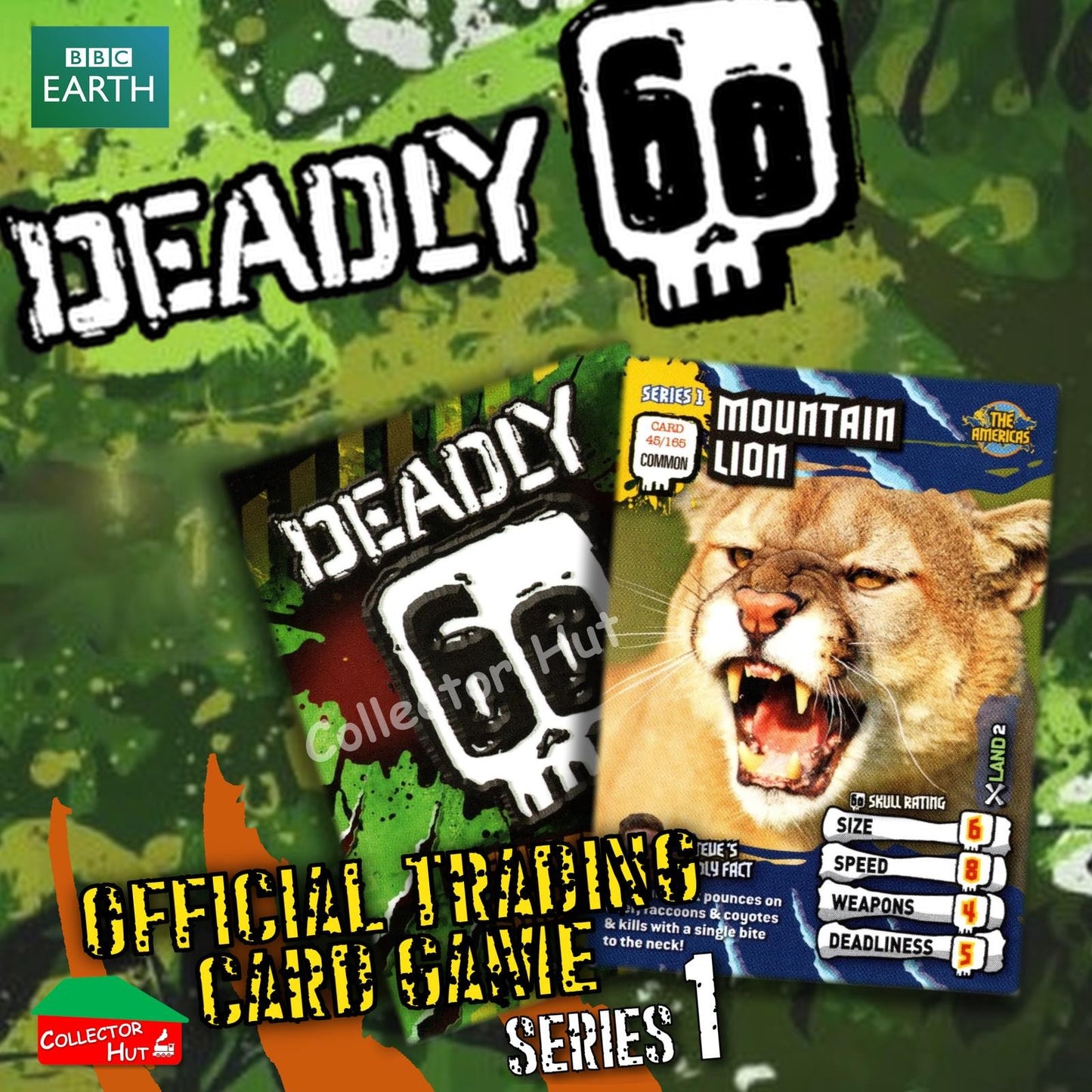 CBBC Deadly 60 Season 1 + 2 Trading Cards  Choose Your Cards