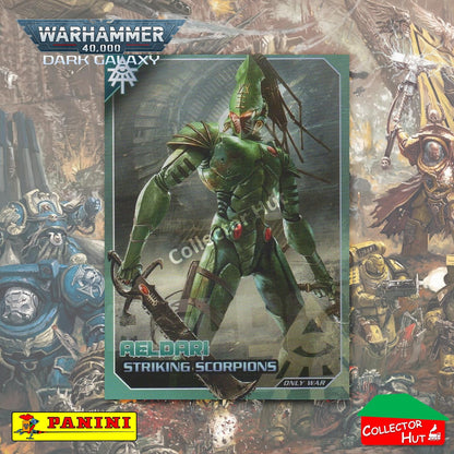 PANINI Warhammer 40,000 Dark Galaxy Only War Base Trading Cards #1-225