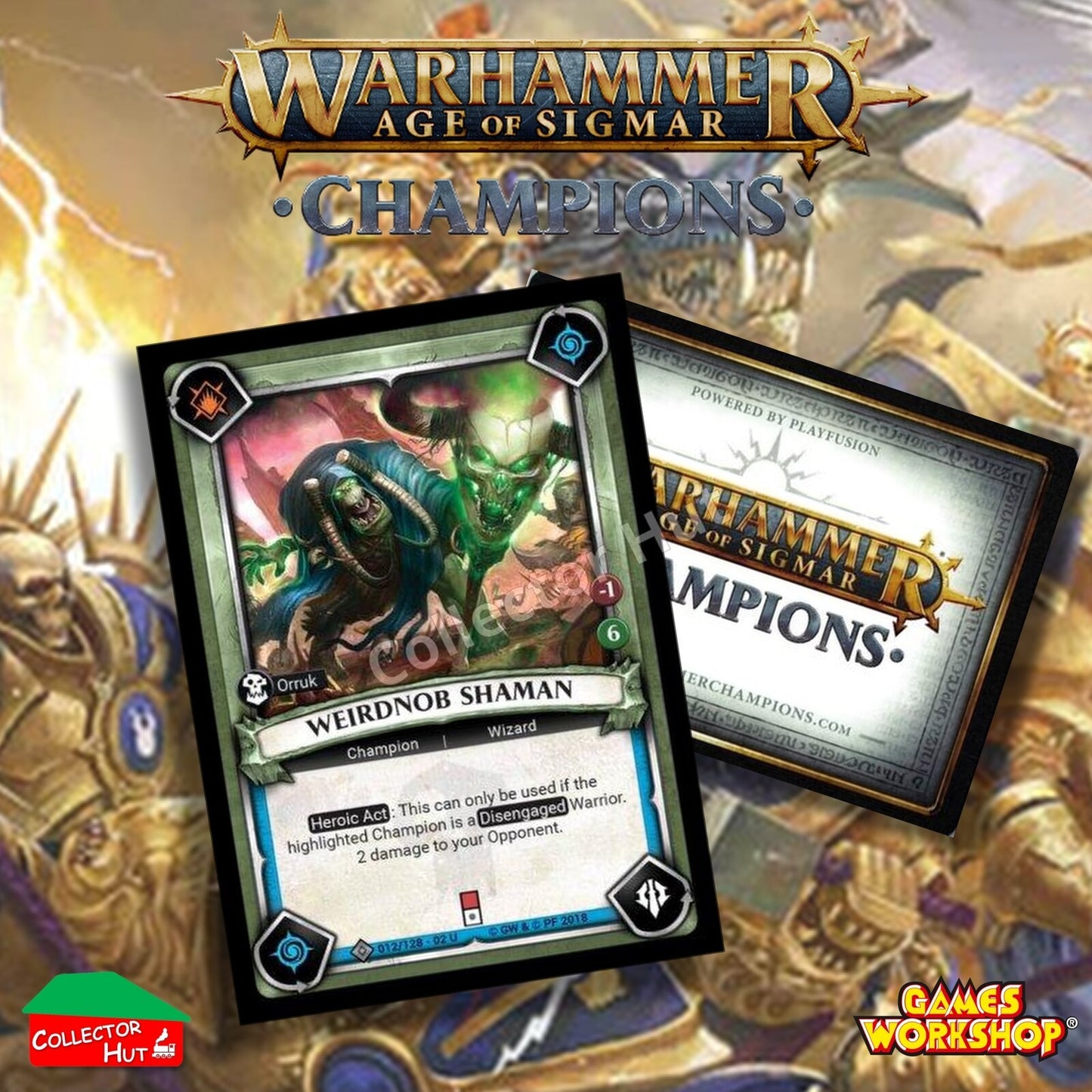 Warhammer Age of Sigmar: Champions Wave 2 ONSLAUGHT FOIL Cards CHOOSE SINGLES