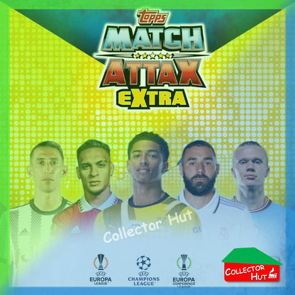 Topps Match Attax Extra 2022/23 Parallel CRYSTAL & EMERALD Cards YOU CHOOSE