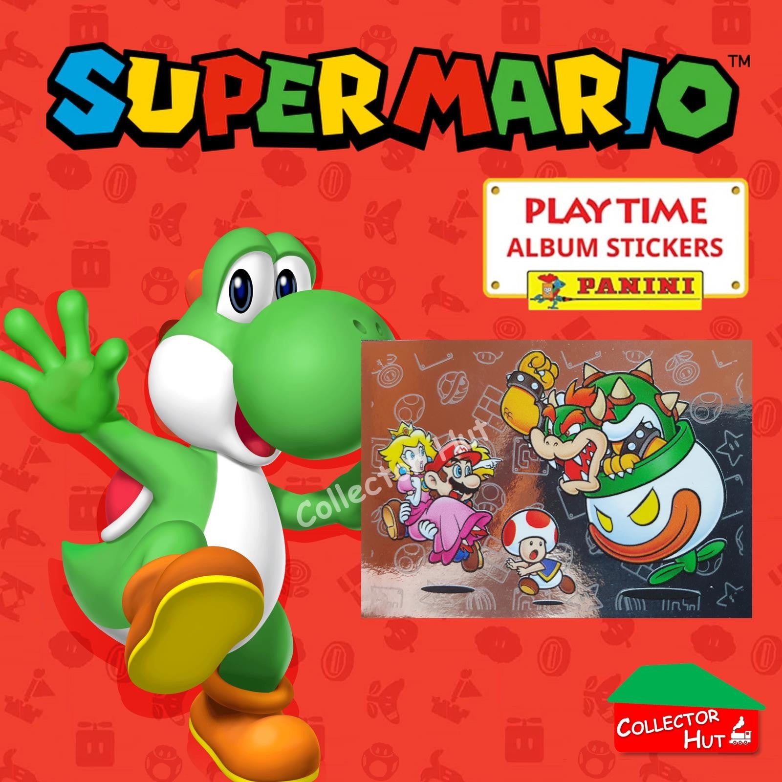 Panini Super Mario Playtime Sticker Collection Singles