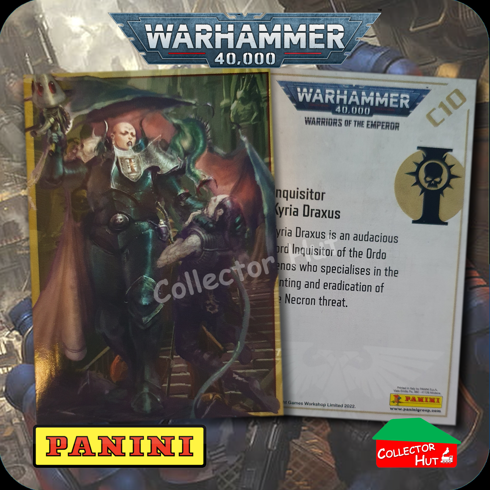 PANINI Warhammer 40,000 40k Warriors of the Emperor Trading Cards You Choose