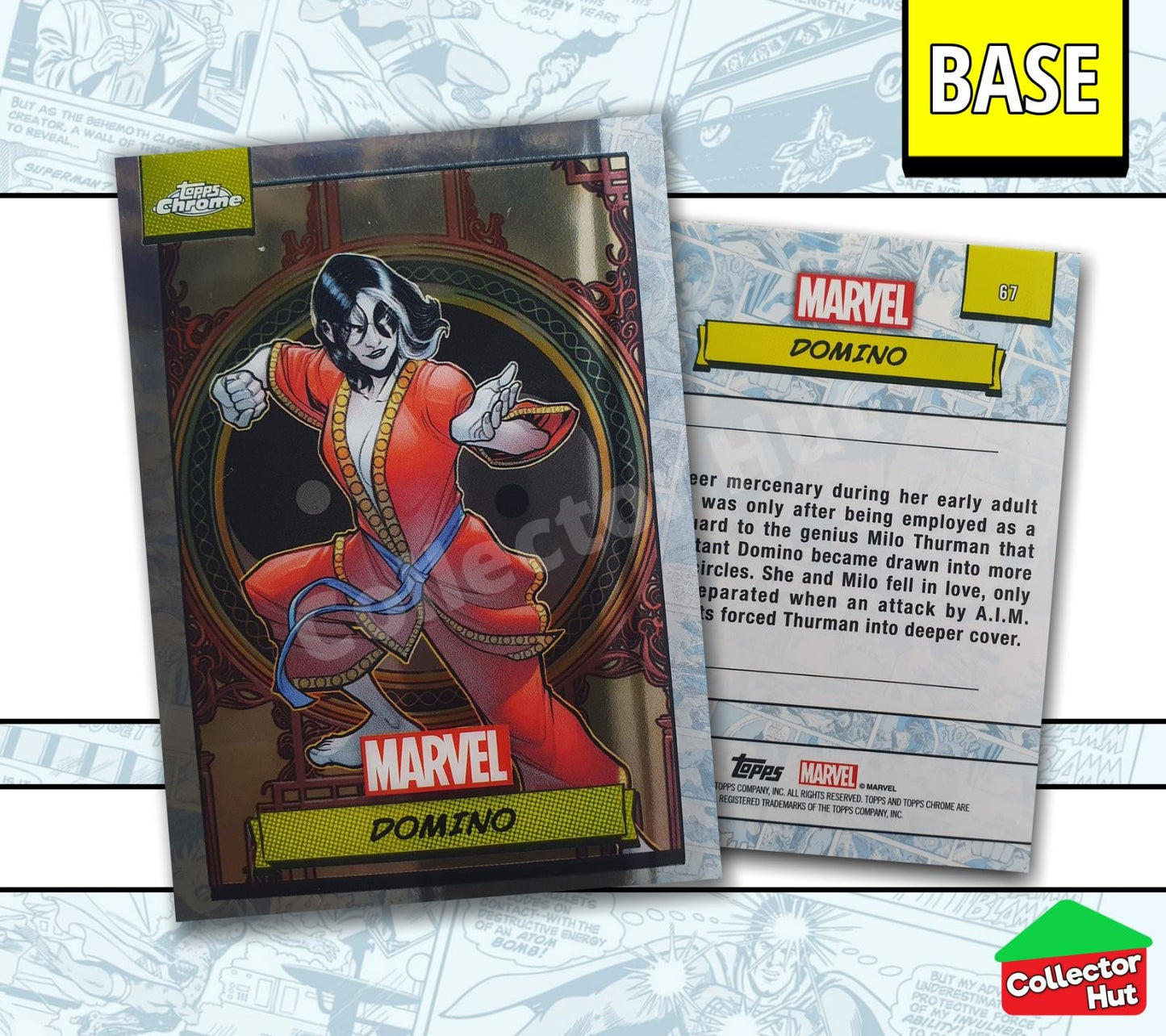Marvel Topps Chrome 2024 Base Card Collection 1-150 YOU CHOOSE