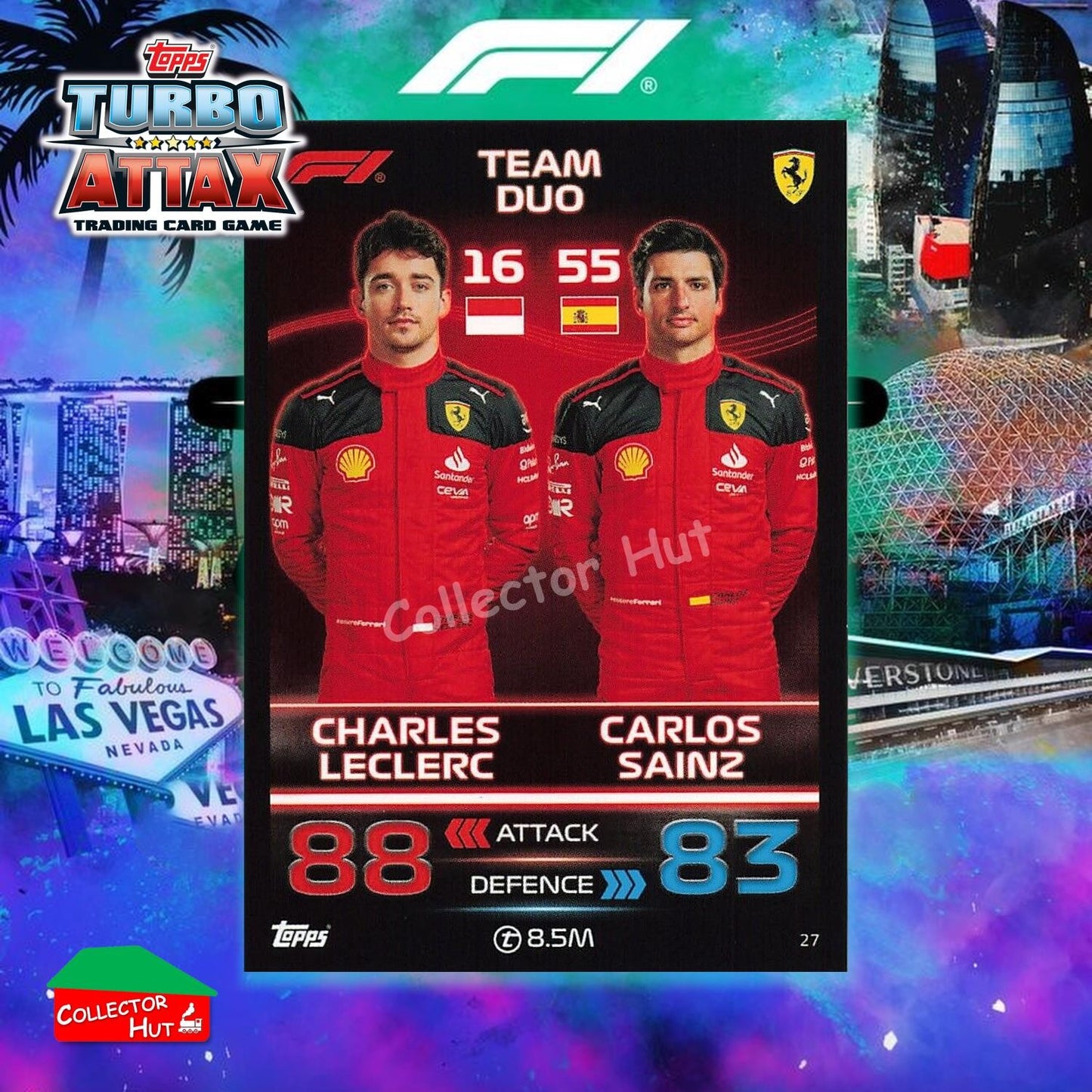Topps Turbo Attax Formula 1 F1 2023 2023/24 Base Cards #1 - #171