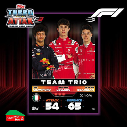 Topps Turbo Attax Formula 1 F1 2022 #1-131 Base Cards YOU CHOOSE