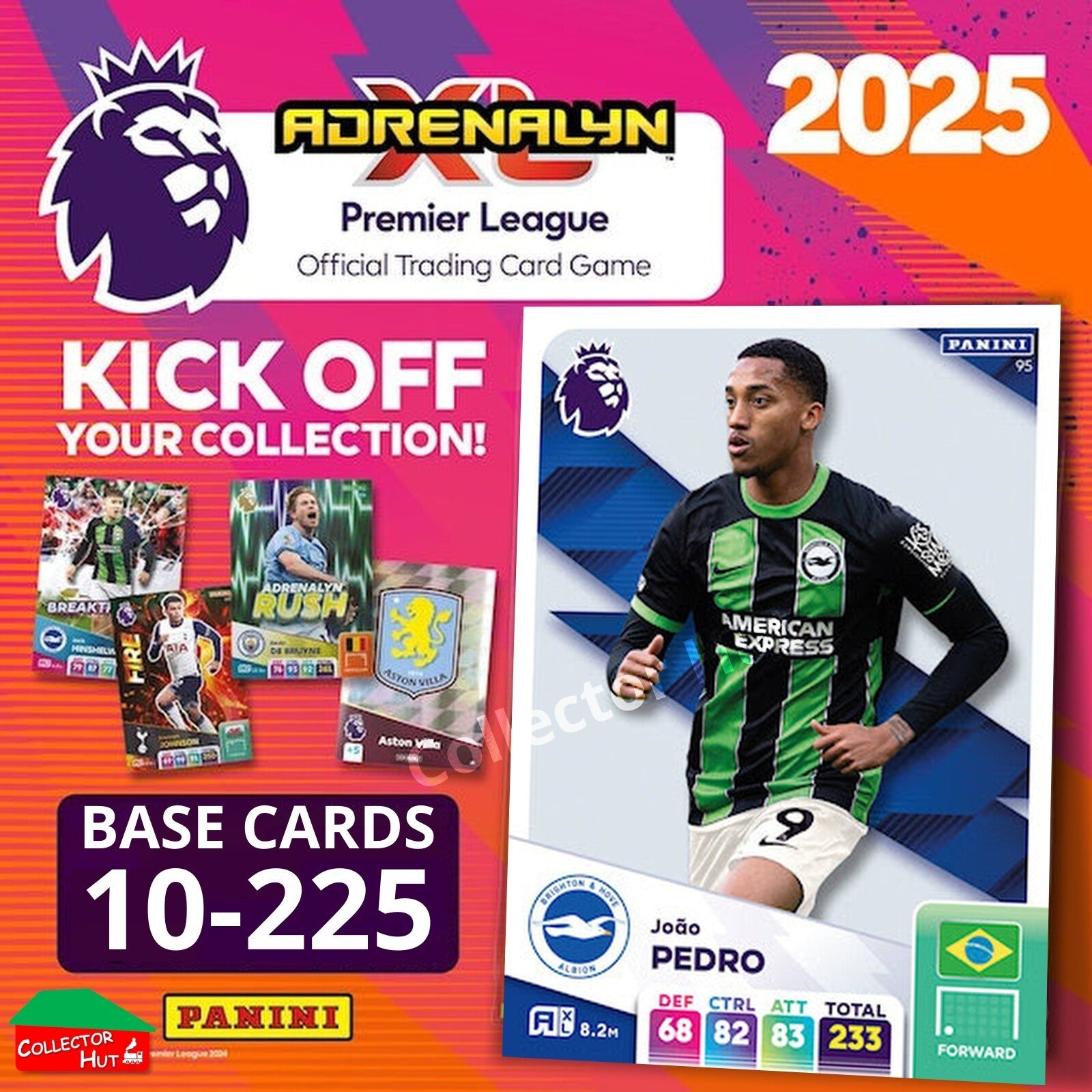 Panini Adrenalyn XL Premier League 2025 2024/25 Base & Foils #10-225