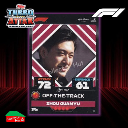 Topps Turbo Attax Formula 1 F1 2022 #1-131 Base Cards YOU CHOOSE