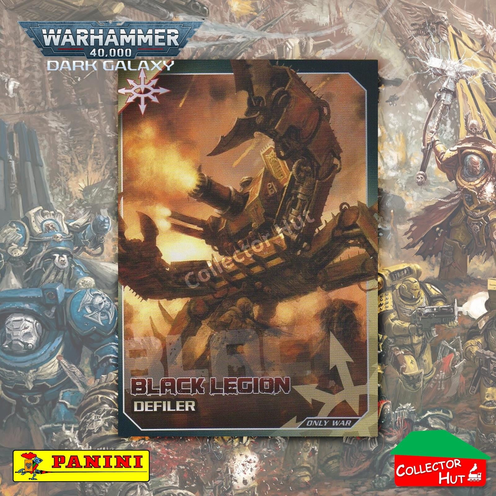 PANINI Warhammer 40,000 Dark Galaxy Only War Base Trading Cards #1-225