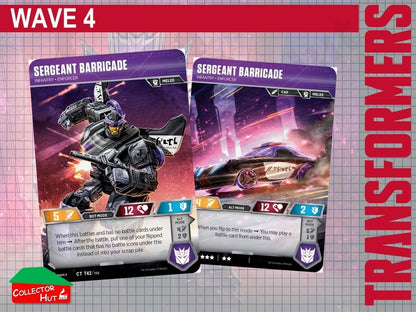 Transformers TCG CHARACTER Trading Cards All Waves
