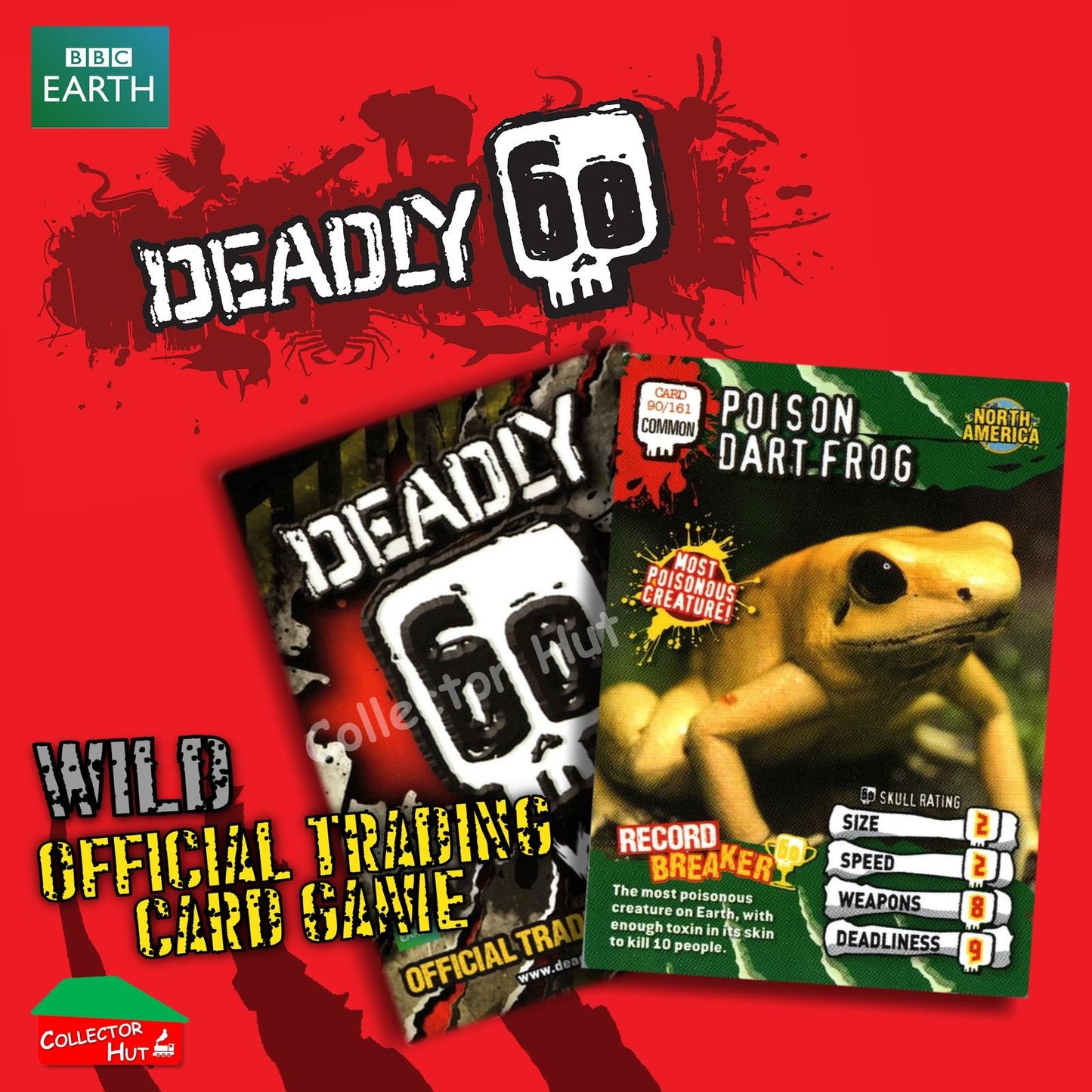 CBBC Deadly 60 WILD Trading Cards  Choose Your Cards