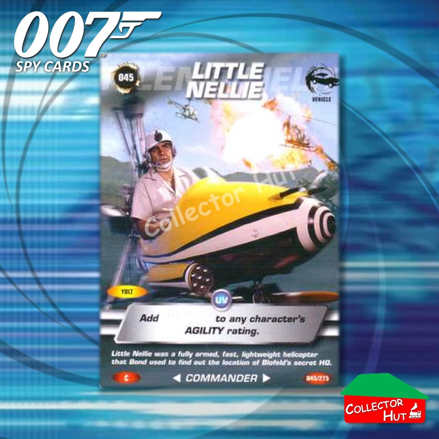 James Bond 007 Commander Spy Cards BASE COMMON YOU CHOOSE