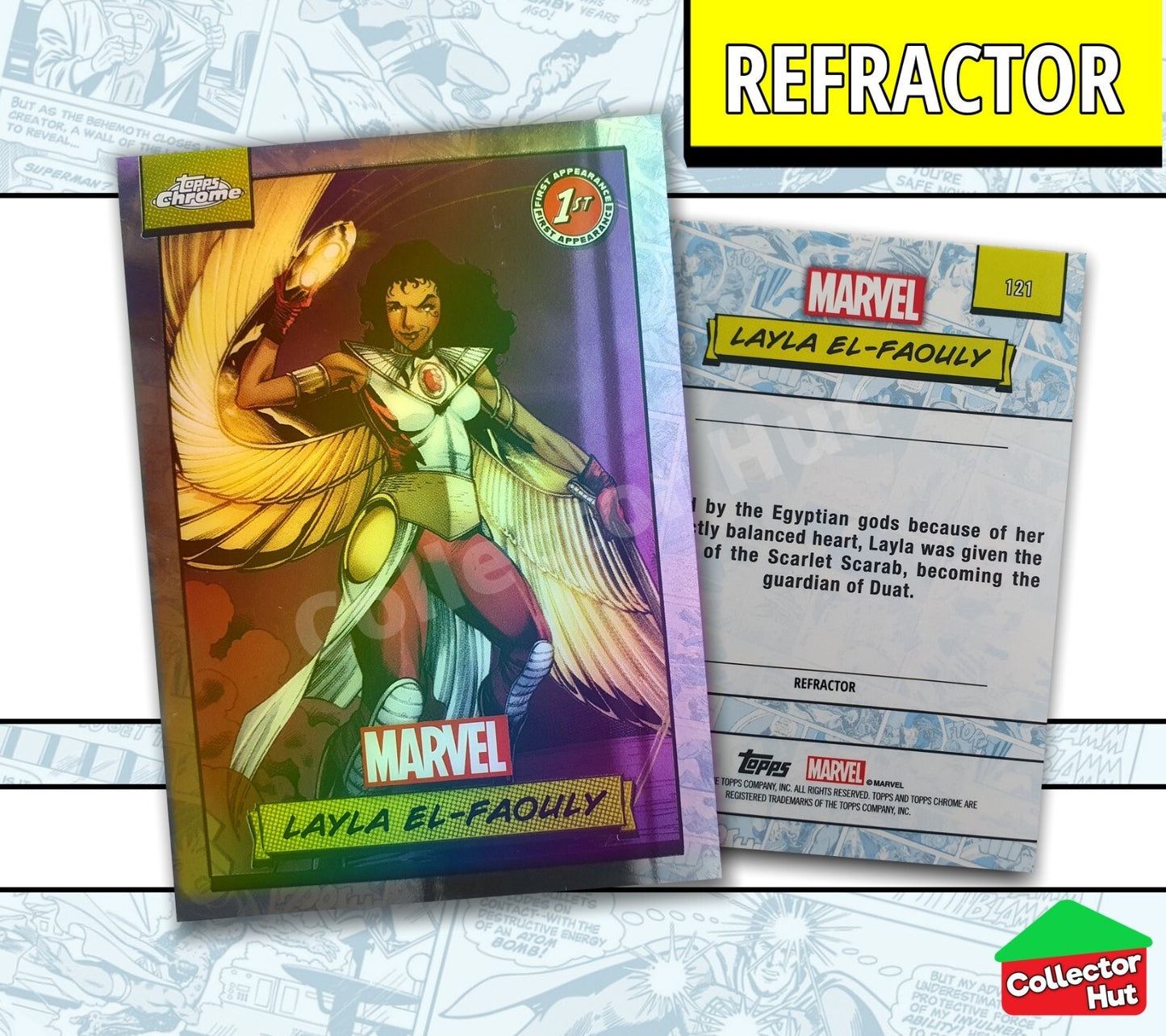 Marvel Topps Chrome 2024 REFRACTOR Card Collection YOU CHOOSE