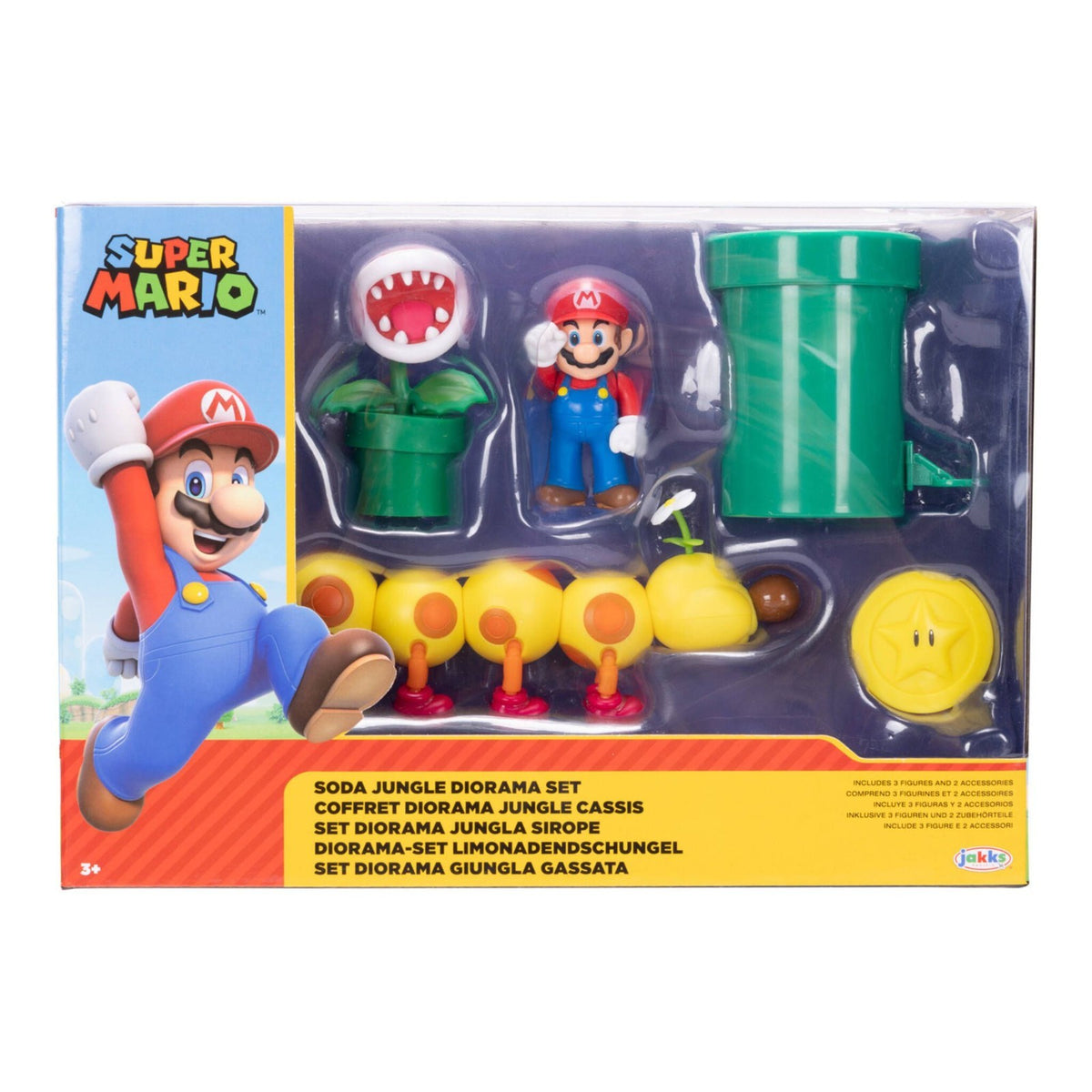 Super Mario 2.5" Diorama Sets Jakks Action Figures