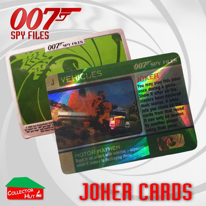 James Bond 007 Spy Files Collection JOKER Cards
