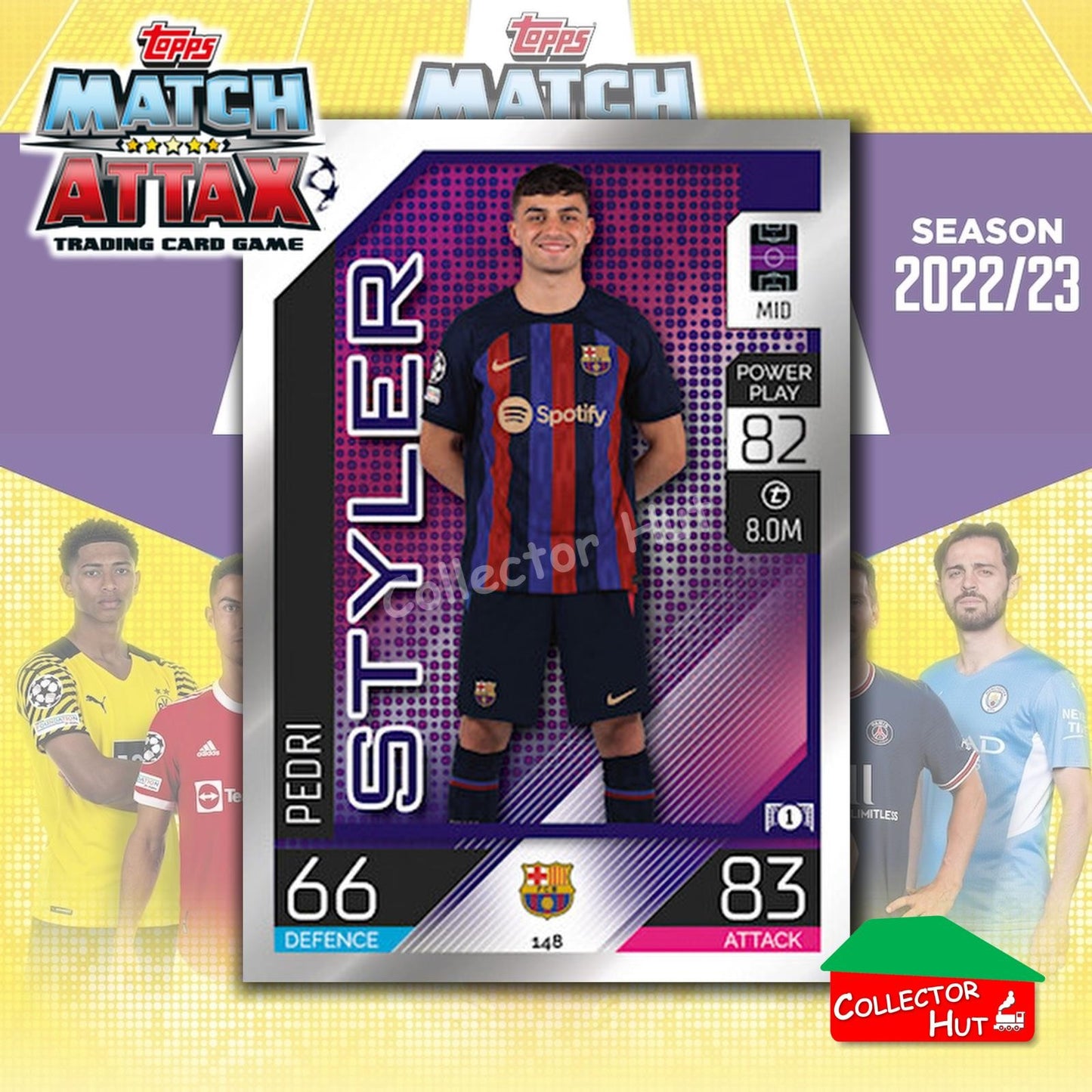 Topps Match Attax Europa Champions League 2022/23 TCG Trading Cards Base 1-189