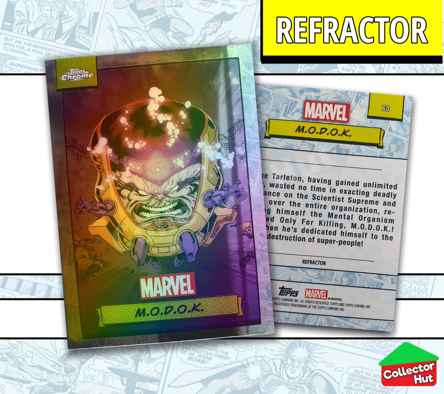 Marvel Topps Chrome 2024 REFRACTOR Card Collection YOU CHOOSE