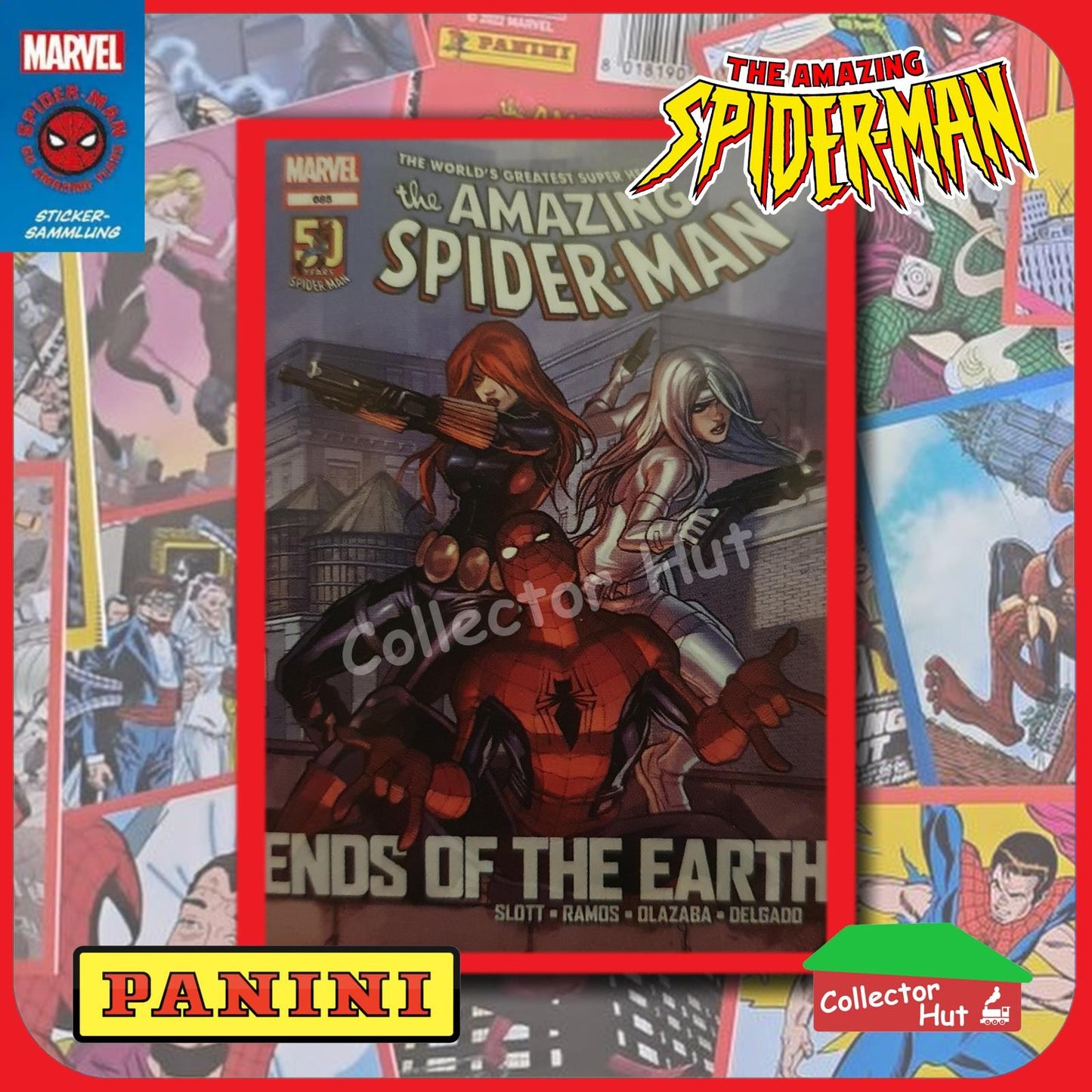 Panini The Amazing Spider-Man 60th Anniversary Sticker Collection Singles