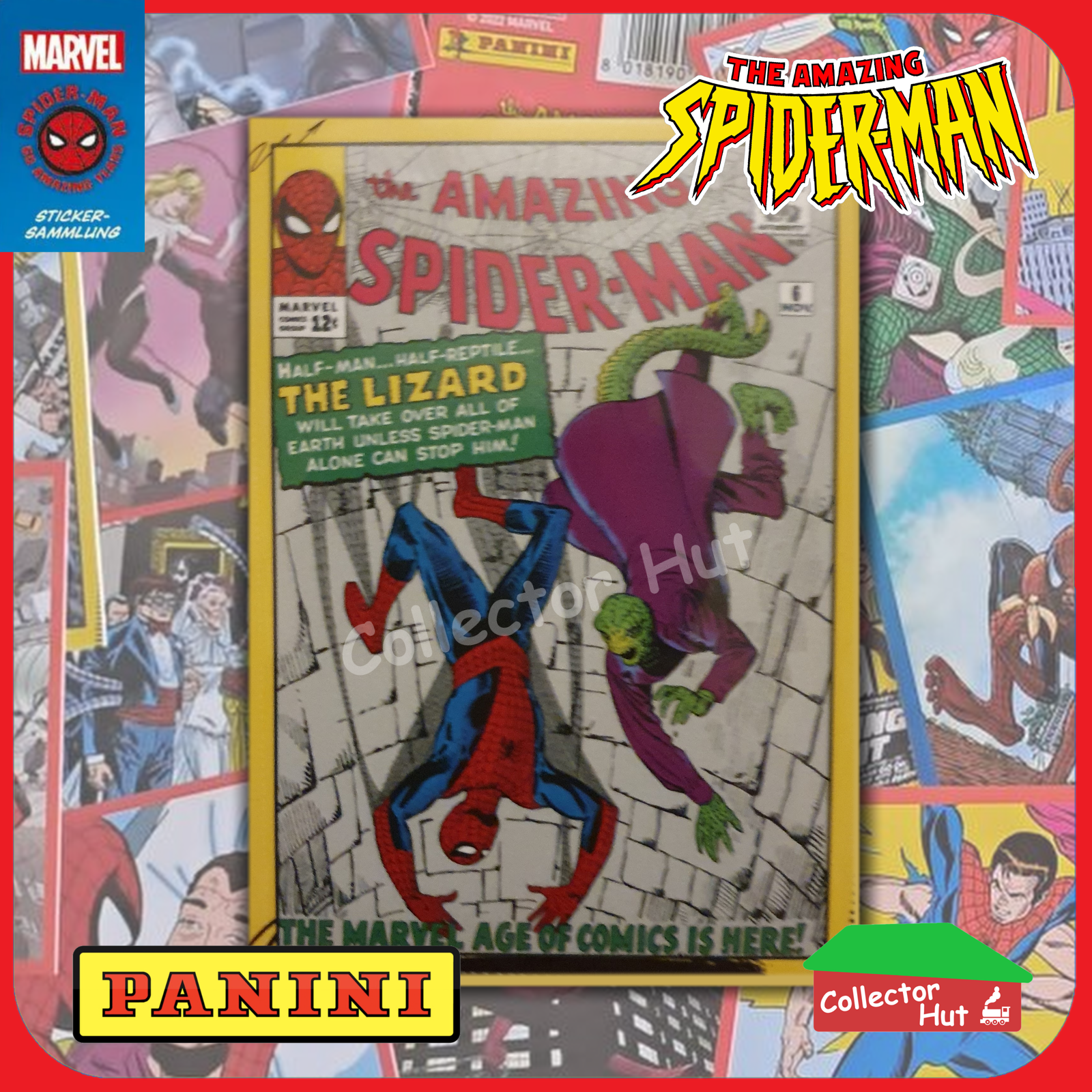 Panini The Amazing Spider-Man 60th Anniversary Trading Cards Singles 1-60