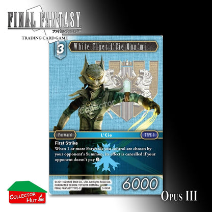 Final Fantasy Trading Card Game OPUS III 3 FOIL CARDS You Choose