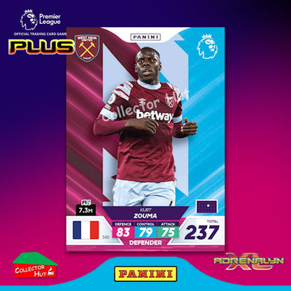 Panini Premier League Adrenalyn XL PLUS 2023 2022/23 Base Cards #190 - #369