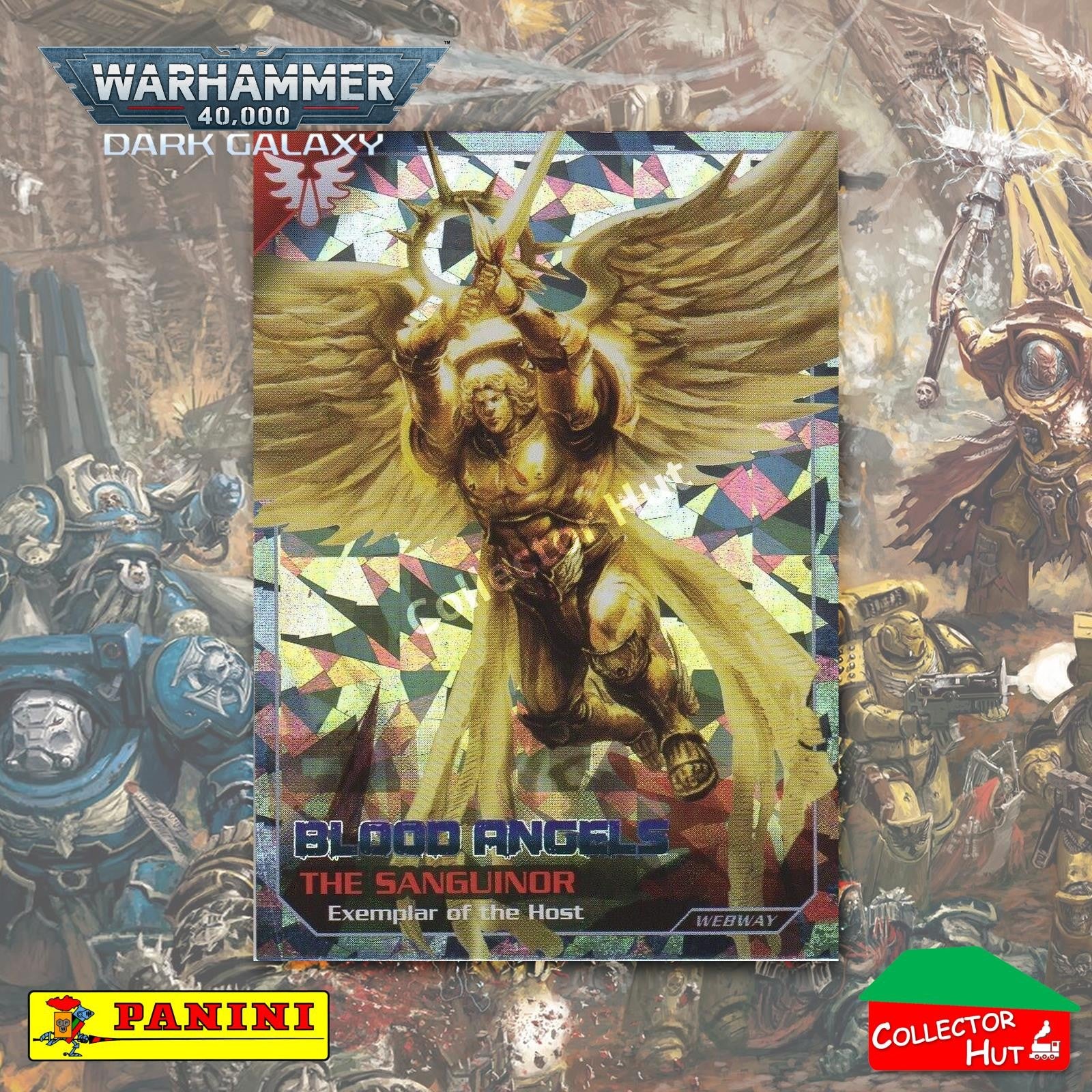 PANINI Warhammer 40,000 Dark Galaxy Webway Inferno Adamantium Limited FOIL Cards