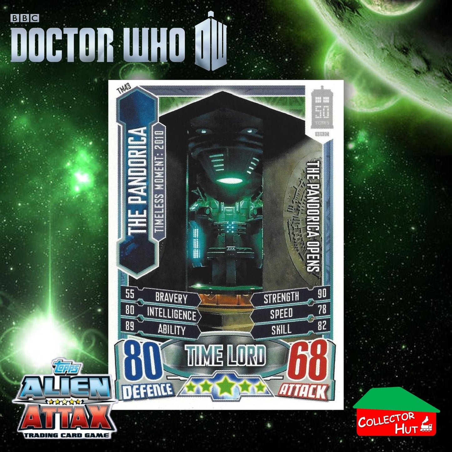 Topps Doctor Who Alien Attax 50th Anniversary Edition Companion Timeless Cards