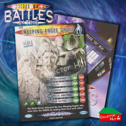 DOCTOR WHO Battles in Time #601-825 ULTIMATE MONSTERS RARE & COMMON Cards