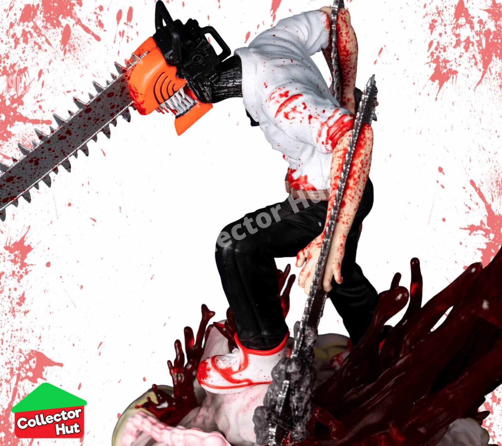 Chainsaw Man Denji Anime Action Figure 28cm Character Collectible Model Statue