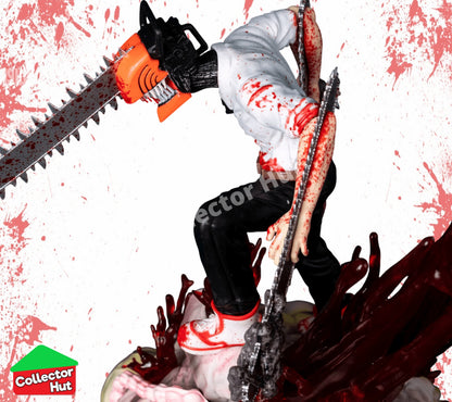 Chainsaw Man Denji Anime Action Figure 28cm Character Collectible Model Statue