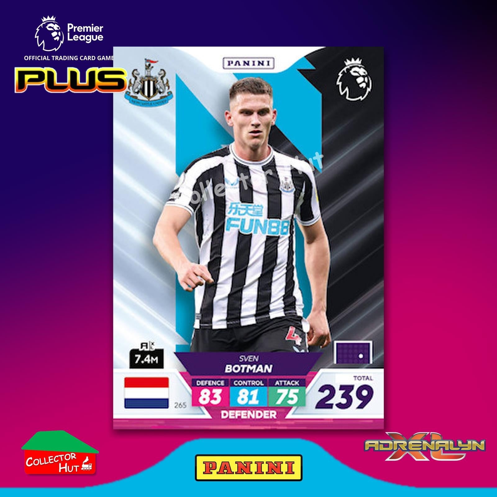 Panini Premier League Adrenalyn XL PLUS 2023 2022/23 Base Cards #190 - #369