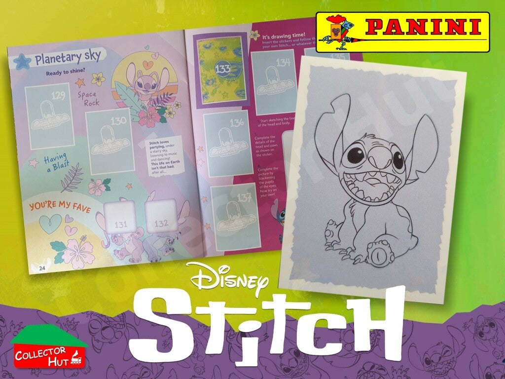 Panini Disney Stitch Single Stickers Lilo & Stitch 2024